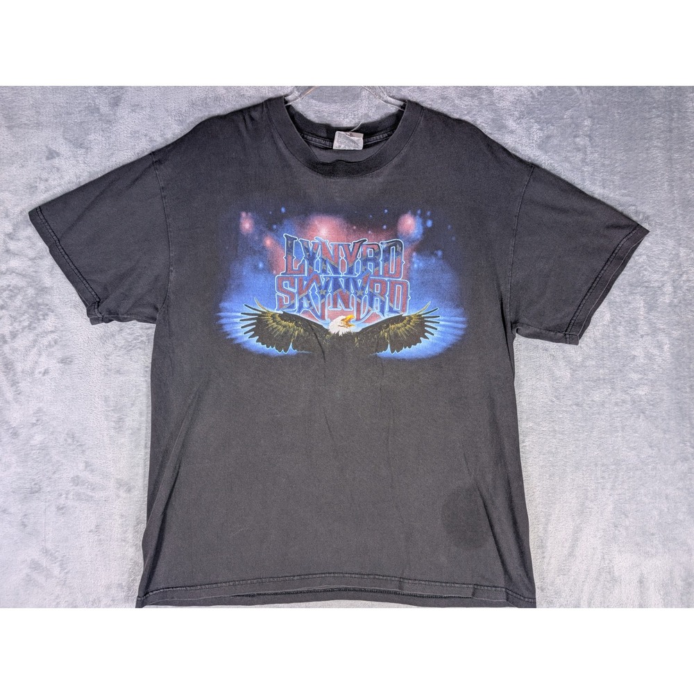 VTG 2001 Lynyrd Skynyrd Back to the Swamp Tour T-Shirt Men Large Stedman Band T